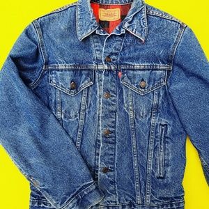 Vintage Levi's Denim Jacket with Flannel Lining